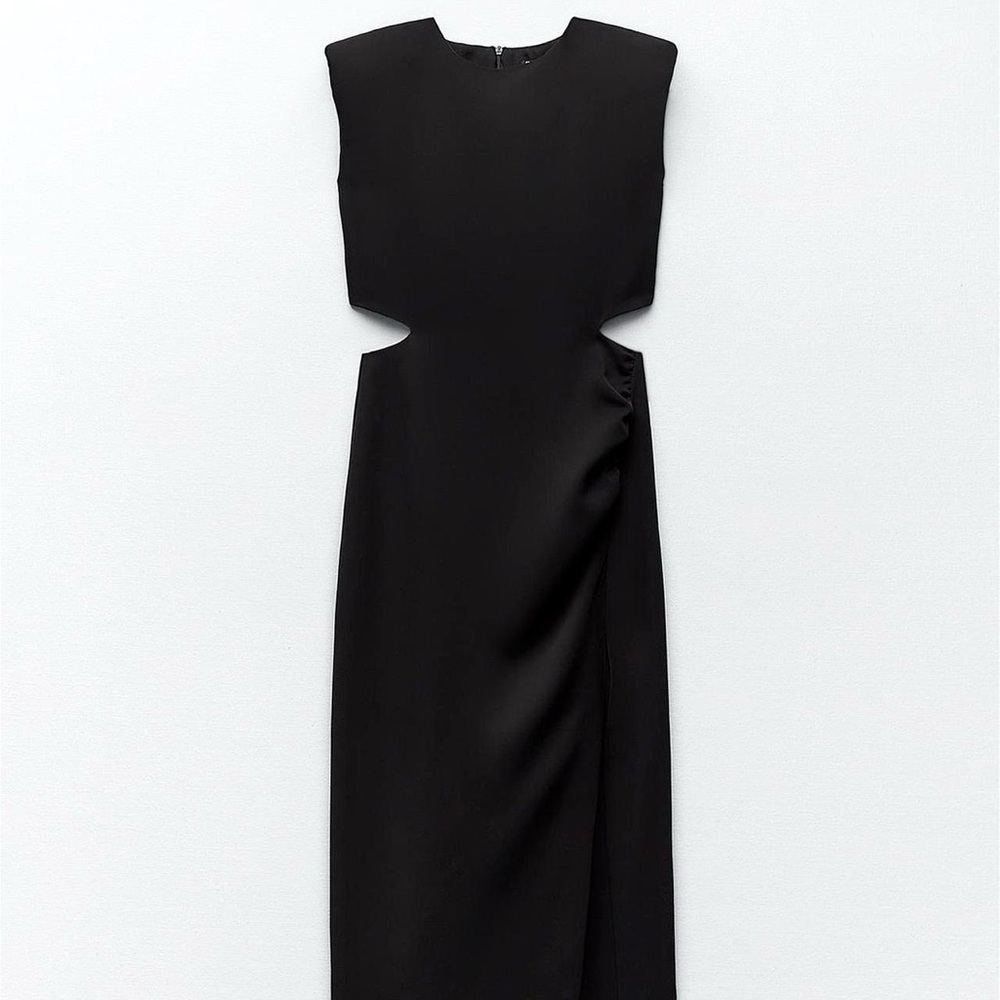 Brand New Cut Out Dress from Zara - With Tags - Black